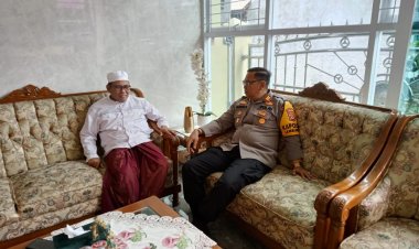 Jalin Silaturahmi Dengan Tokoh Masyarakat,Ini Yang Dilakukan Oleh Kapolsek Lembursitu