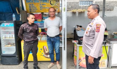 Cegah Aksi Kejahatan  Polsek Cikole Gelar Patroli Dialogis