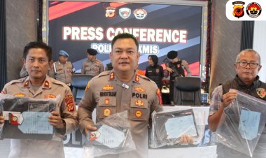 Polres Ciamis Ungkap Pelaku Pencurian Di Sekolah,Satu  Pelaku Diamankan