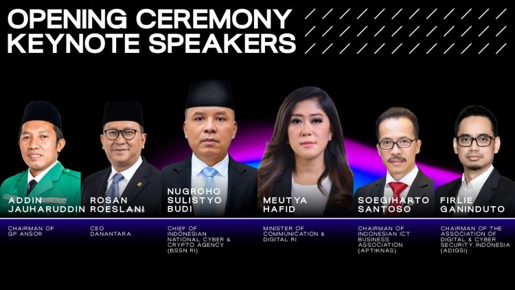 National Cybersecurity Connect 2025 Dapat Dukungan Penuh BSSN, Kemenkomdigi, dan Kemenekraf