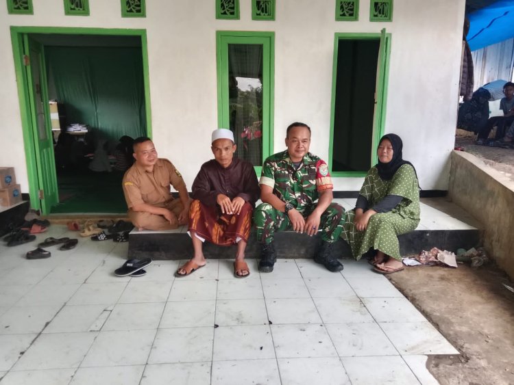 Babinsa Laksanakan Giat Sambang kepada Tokoh Agama dan Tokoh Masyarakat