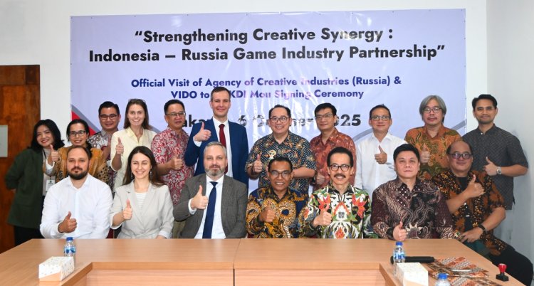 APTIKNAS Dukung AGKDI dan VIDO Jalin MoU untuk Perkuat Kolaborasi Kreatif Indonesia-Rusia