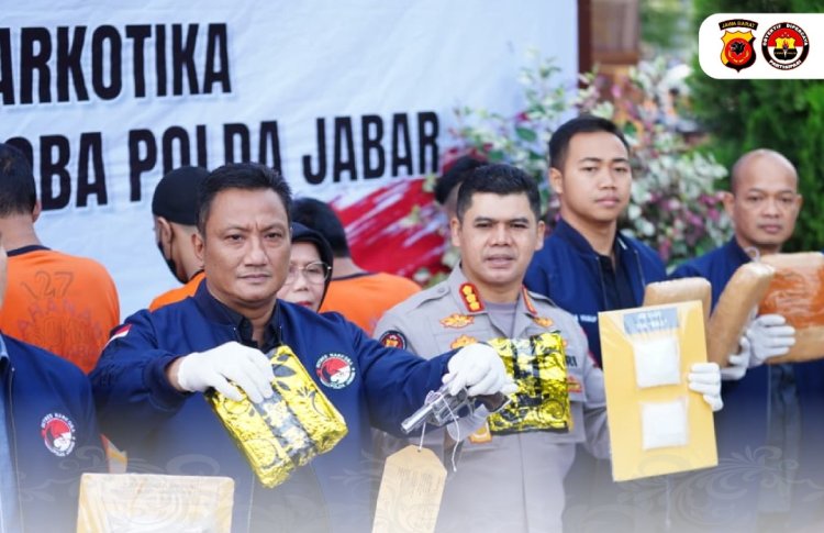 Polda Jabar Gagalkan Peredaran Jaringan Narkoba Internasional Dan Lokal
