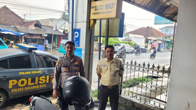 Ciptakan Kamtibmas Aman Kondusif,Unit Samapta Polsek Cisaat Gelar Patroli