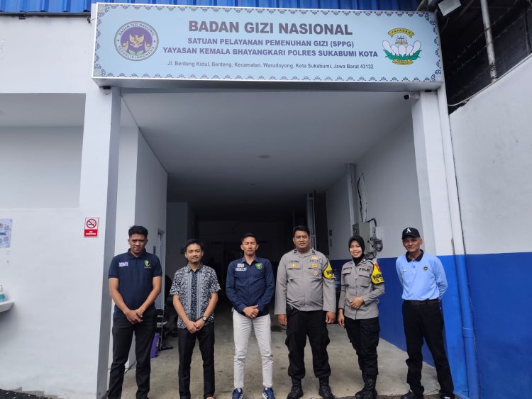 Bhabinkamtibmas Polsek Warudoyong Monitoring Giat SPPG Yayasan Kemala Bhayangkari