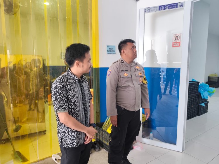 Bhabinkamtibmas Polsek Warudoyong Monitoring Giat SPPG Yayasan Kemala Bhayangkari