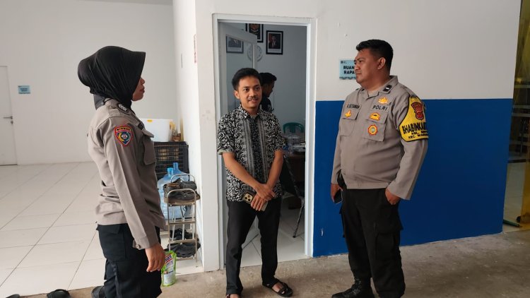 Bhabinkamtibmas Polsek Warudoyong Monitoring Giat SPPG Yayasan Kemala Bhayangkari