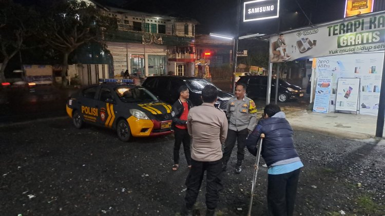 Ciptakan Rasa Aman, Polsek Citamiang Tingkatkan Patroli Malam