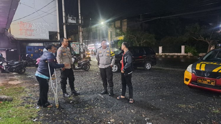 Ciptakan Rasa Aman, Polsek Citamiang Tingkatkan Patroli Malam