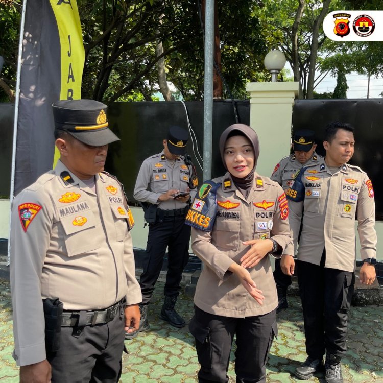 Pelatihan Hidup Dasar Bagi Pamapta Polda Jabar,Siap Tangani Darurat Di Lapangan