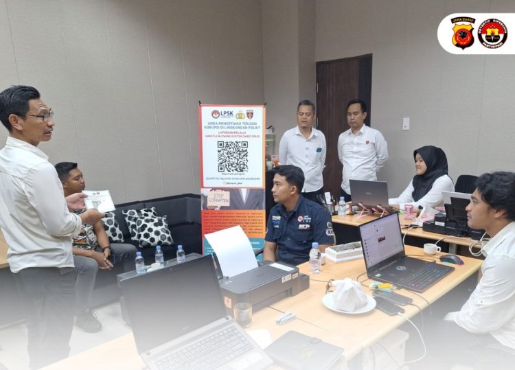 Bid Propam Polda Jabar Dorong Penguatan Integritas Melalui  Sosialisasi  Whistle Blower System