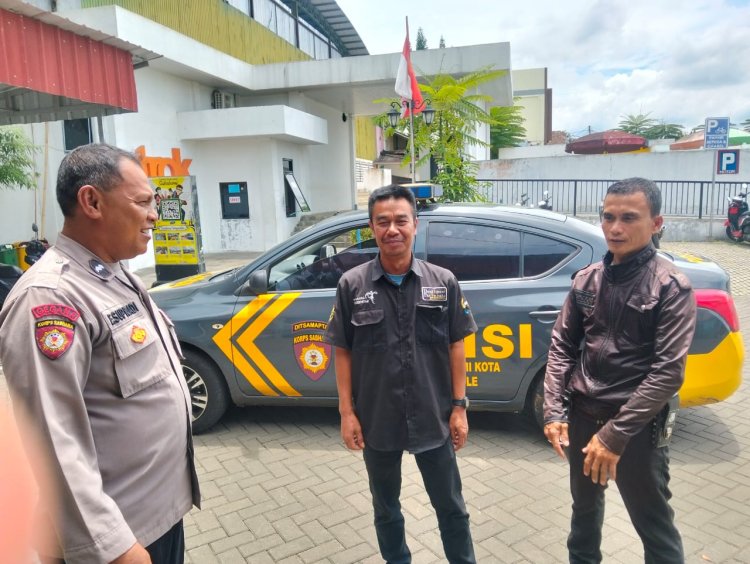 Cegah Aksi Kejahatan  Polsek Cikole Gelar Patroli Dialogis