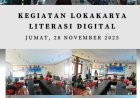 Dinas Perpustakaan Kota Bitung Gelar Lokakarya  Literasi Digital