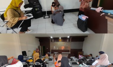Pemantauan Mingguan Berat Badan dan Panjang Badan Balita Penerima PMT Lokal di Desa Semplak