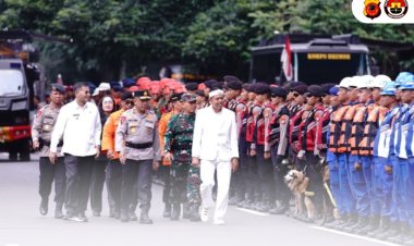 Apel Kesiapsiagaan Nasional: Kapolri Tekankan  Sinergi Dan Respons Cepat  Hadapi  Potensi Bencana