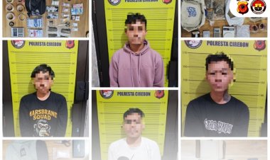 Polresta Cirebon Ungkap 4 Kasus Narkoba  Dan Amankan 4 Tersangka