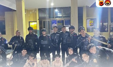 Polresta Bogor Kota Gagalkan Tawuran, Amankan 3 Pemuda