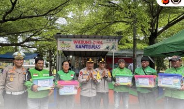 Kapolda Jabar Tinjau Kesiapan Polres Banjar Jelang Nataru Dan Jalin Silaturahmi Dengan Ojol