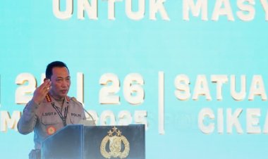 Apel Kasatwil 2025, Kapolri Tekankan Semangat Tingkatkan Pelayanan Untuk Masyarakat