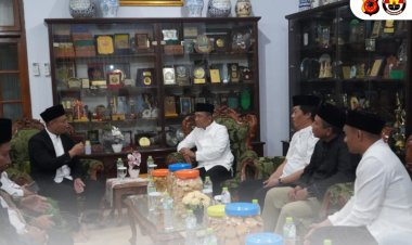 Kapolda Jabar Silaturahmi Dan Ziarah Ke Ponpes Suryalaya, Perkuat Sinergi Ulama -Polri