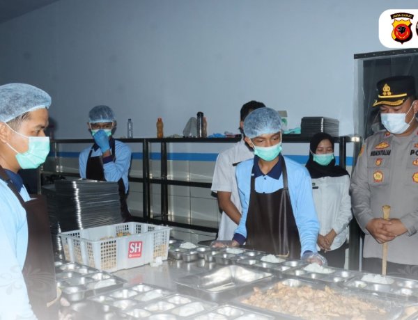 Jamin Dan Kesehatan Karyawan, Kapolres  Ciamis Sidak Dapur SPPG Bhayangkari