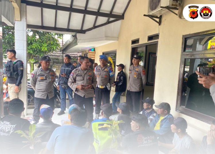 Operasi Gabungan Di Jatinangor, Polda Jabar Tegakkan Hukum  Dengan Pendekatan Humanis  Dan Pembinaan