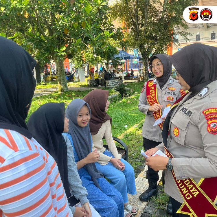 Guna Wujudkan Kamtibmas Kondusif, Polresta Bandung Gelar Patroli Mojang Lodaya