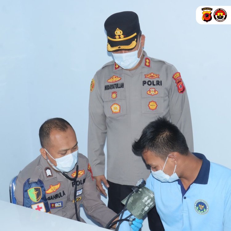 Jamin Dan Kesehatan Karyawan, Kapolres  Ciamis Sidak Dapur SPPG Bhayangkari