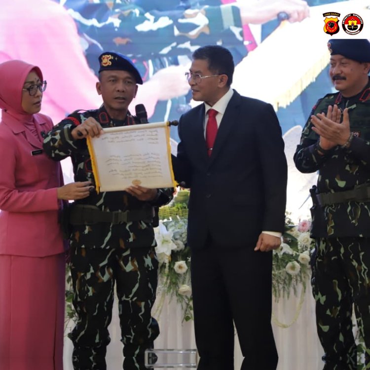 Kapolda Jabar Pimpin Syukuran HUT  Ke-80  Korp Brimob Polri Tahun 2025
