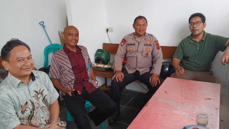 Guna Berikan Rasa Aman Dan Nyaman, Polsek Cikole Tingkatkan Patroli Dialogis