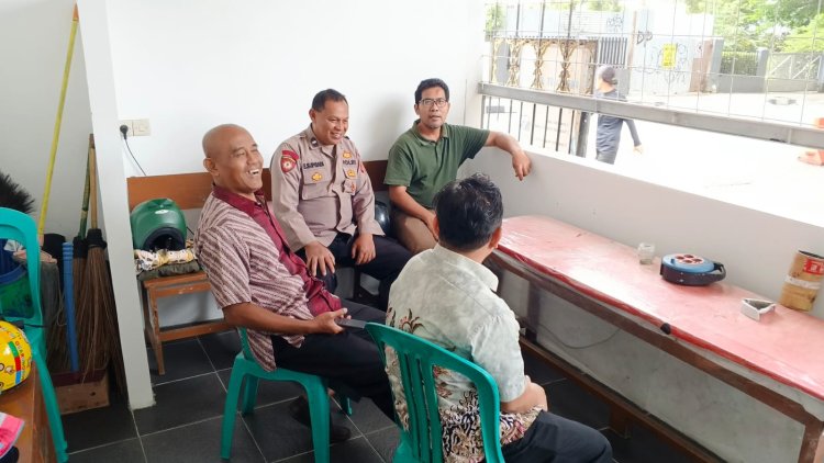 Guna Berikan Rasa Aman Dan Nyaman, Polsek Cikole Tingkatkan Patroli Dialogis