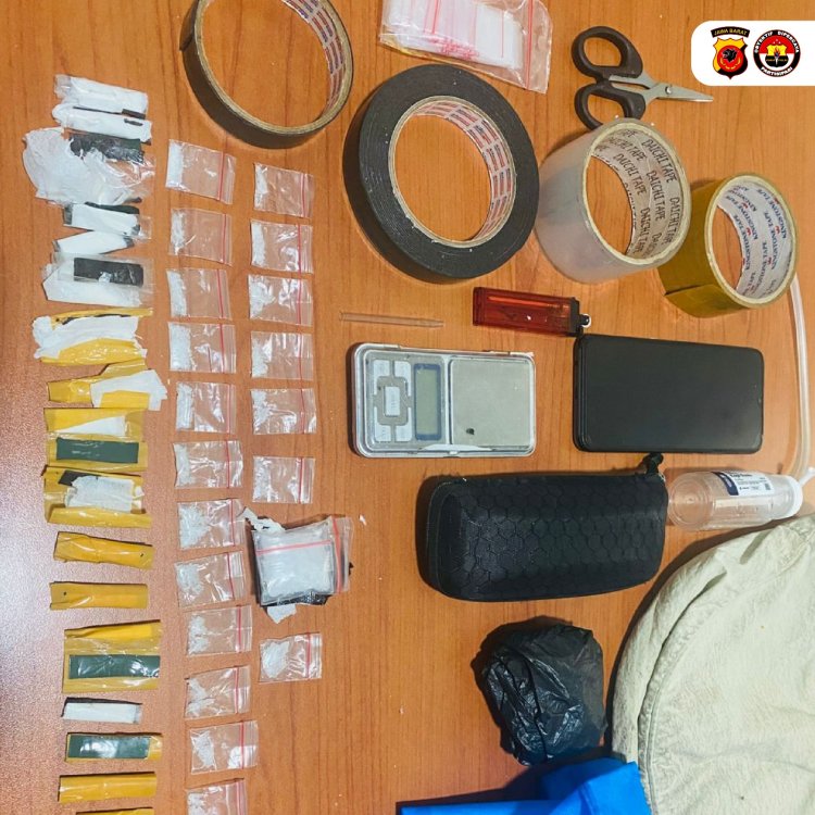 Ops Antik Lodaya 2025, Polres Garut Bekuk Pengedar Sabu , Amankan 8,51 Gram Barang Bukti