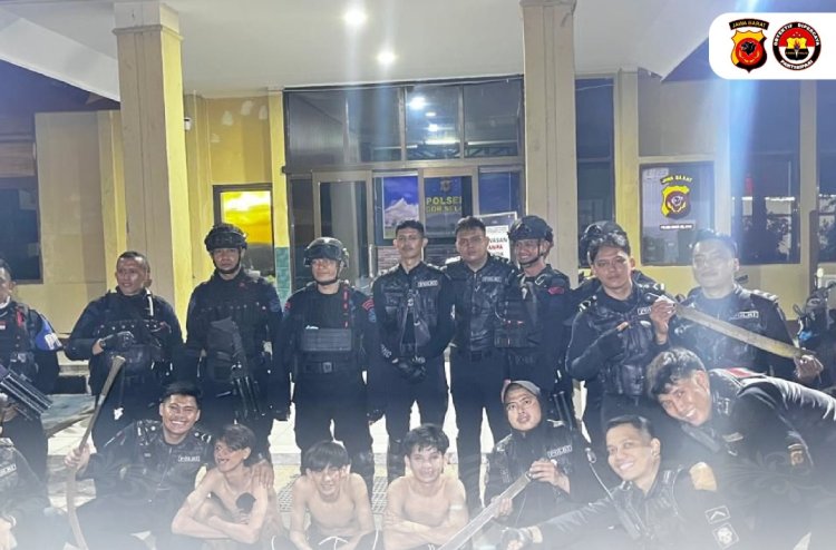 Polresta Bogor Kota Gagalkan Tawuran, Amankan 3 Pemuda