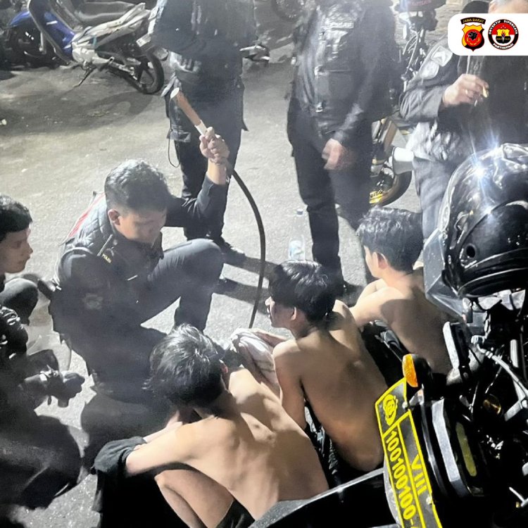 Polresta Bogor Kota Gagalkan Tawuran, Amankan 3 Pemuda