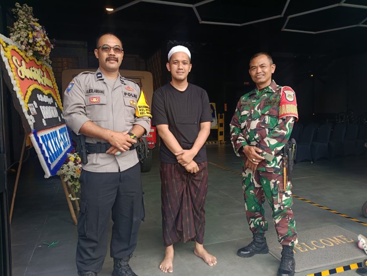 Ciptakan Wilayah Aman Kondusif, Bhabinkamtibmas Polsek Warudoyong Sambangi Warga