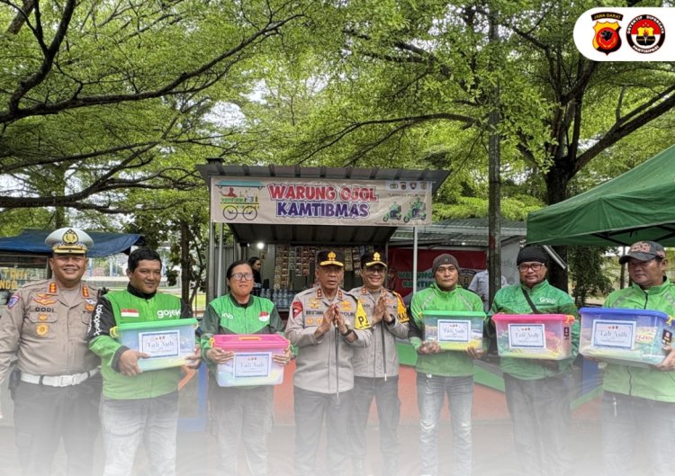 Kapolda Jabar Tinjau Kesiapan Polres Banjar Jelang Nataru Dan Jalin Silaturahmi Dengan Ojol