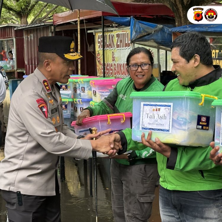 Kapolda Jabar Tinjau Kesiapan Polres Banjar Jelang Nataru Dan Jalin Silaturahmi Dengan Ojol