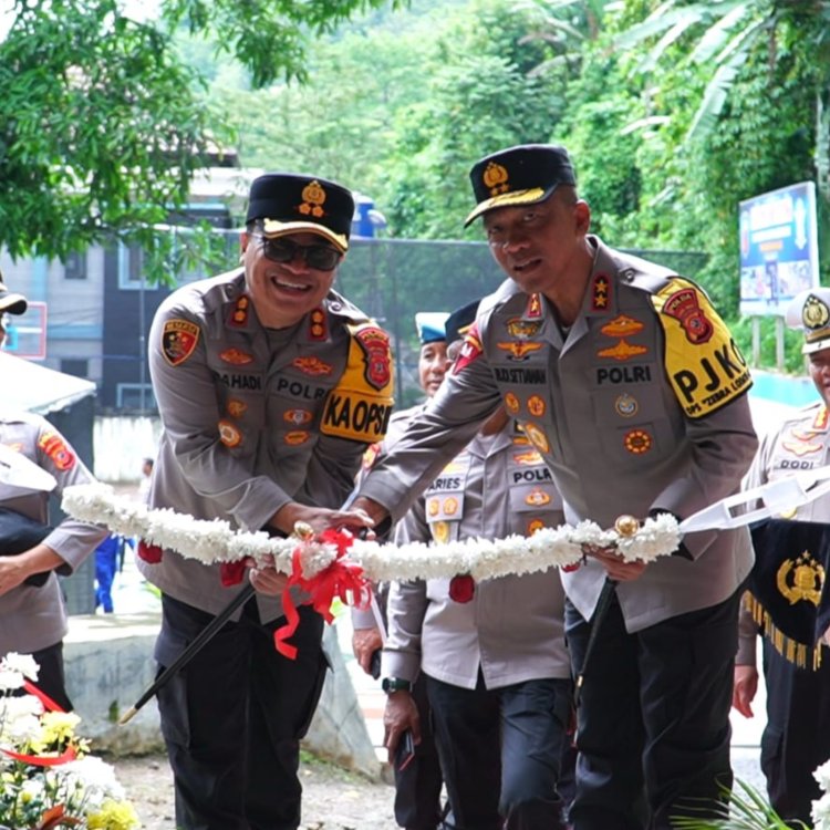 Kapolda Jabar Laksanakan Peletakan Batu Pertama Pembangunan Barak Dalmas