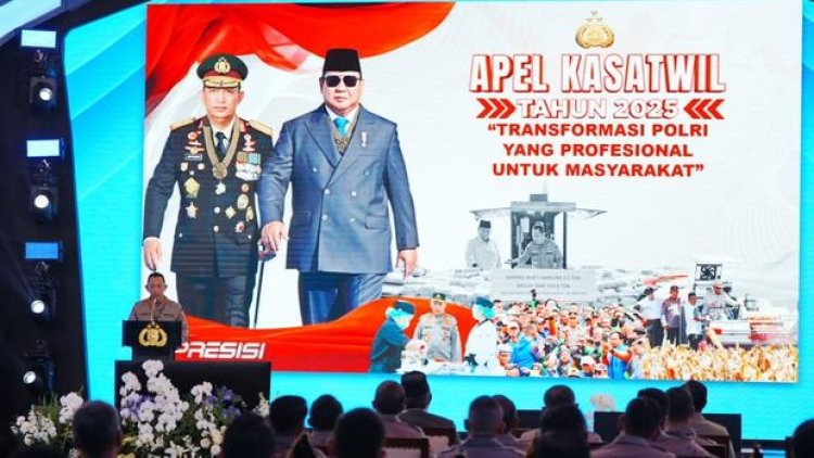 Kapolri Buka Apel Kasatwil 2025: Penyelarasan Visi Dan  Pelayanan Publik