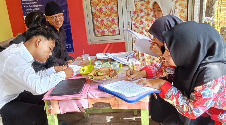 Resmi Dimulai, Peserta Magang Kemenaker Tandatangani Perjanjian Dengan Warkop Digital Purworejo Dan CV Arona Fawwazindo Parama