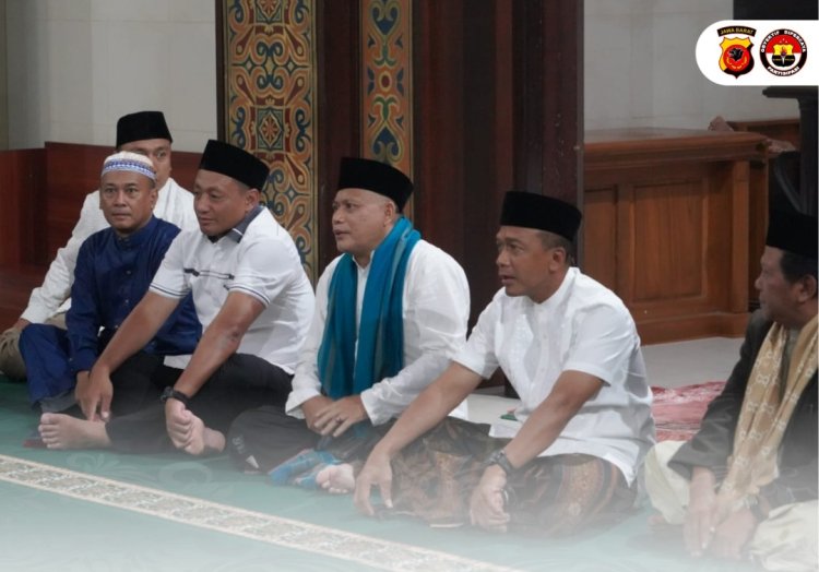 Subuhan Kapolda Jabar Dan Silaturahmi  Toga-Tomas Kota Tasikmalaya