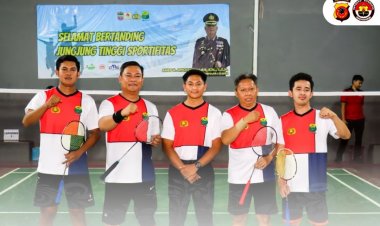 Kapolres Ciamis Buka Kejurkab Dan Piala Kapolres Ciamis 2025