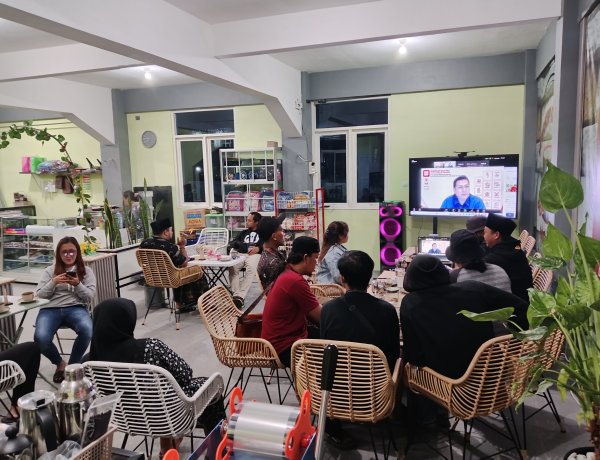 Warkop Digital Mekar Sari Gelar Ngobar Bersama Kreator Ngantang, Perkuat Ekosistem Digital Lokal