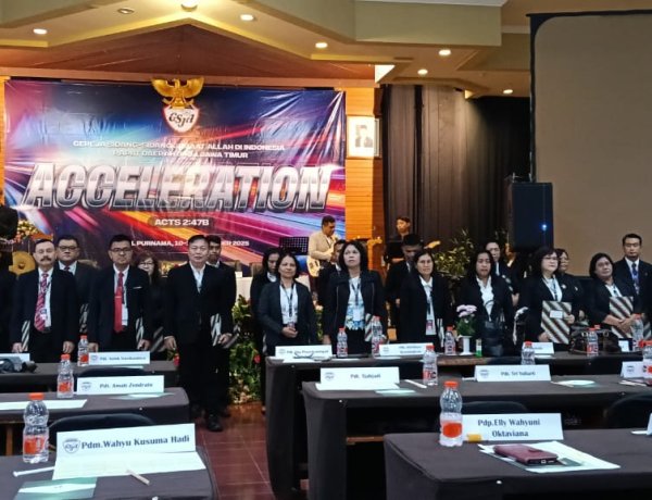 Rapat Daerah (RADAR) GSJA 1 Jawa Timur Resmi Dimulai, 31 Pelayan Injil Dilantik