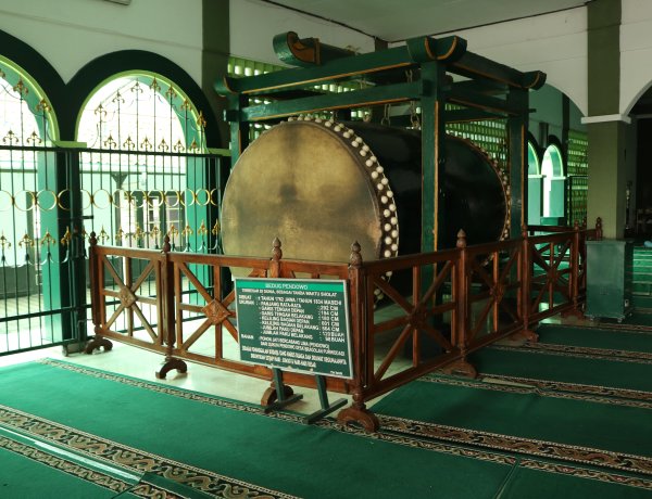 Beduk Pendowo, Ikon Bersejarah Masjid Agung Darul Muttaqin Purworejo