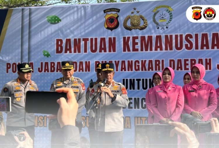 Kapolda Jabar Perintahkan Jajaran Percepat Bantuan Untuk Korban Bencana Di Sumatera