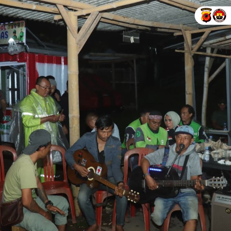 Kapolres Ciamis Gelar Ngobras Bersama Komunitas Ojol Guna Perkuat Sinergi Kamtibmas