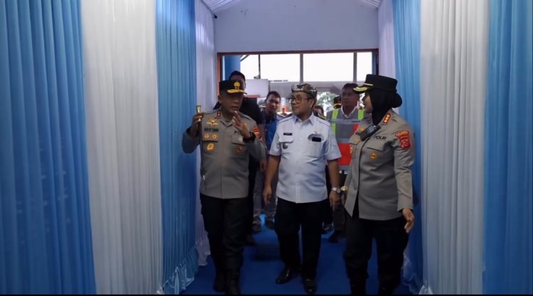 Pastikan Kelancaran Dan Keamanan Jelang Ops Lilin Lodaya 2025, Kapolda Tinjau Pos Terpadu