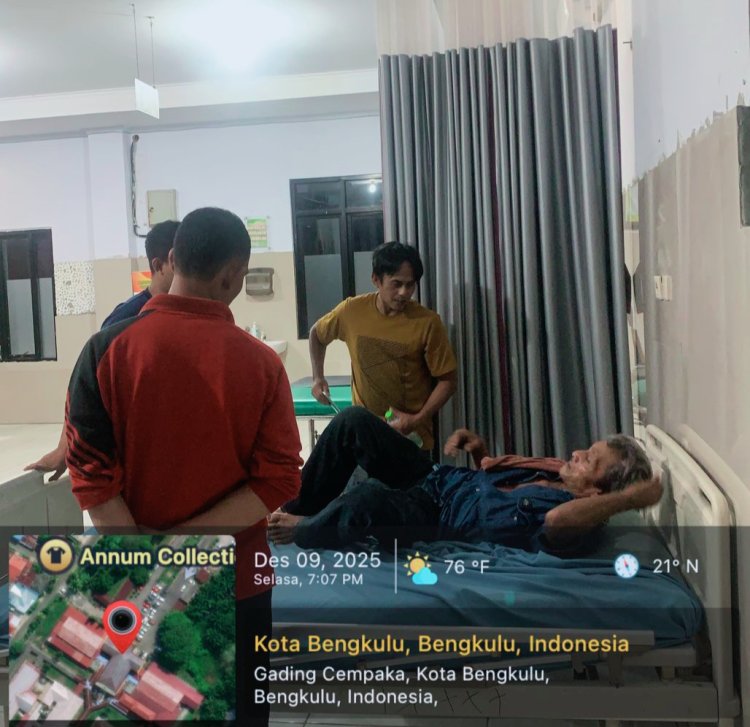 Terus Bantu Masyarakat Tim TRC - SLRT Dinsos Kaur, Kembali Evakuasi Pasien ODGJ