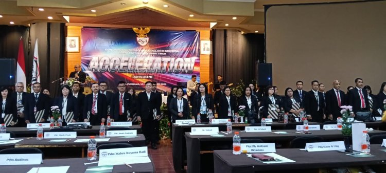 Rapat Daerah (RADAR) GSJA 1 Jawa Timur Resmi Dimulai, 31 Pelayan Injil Dilantik